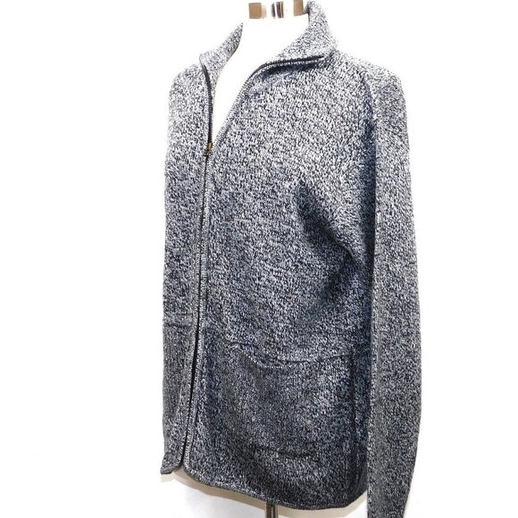 Vintage Tally HO Grey Heather Full Zip Cardigan - Picture 7 of 12